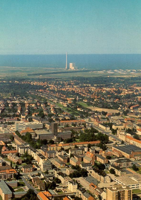 Luftbild mit Kraftwerk Luftbild mit Kraftwerk